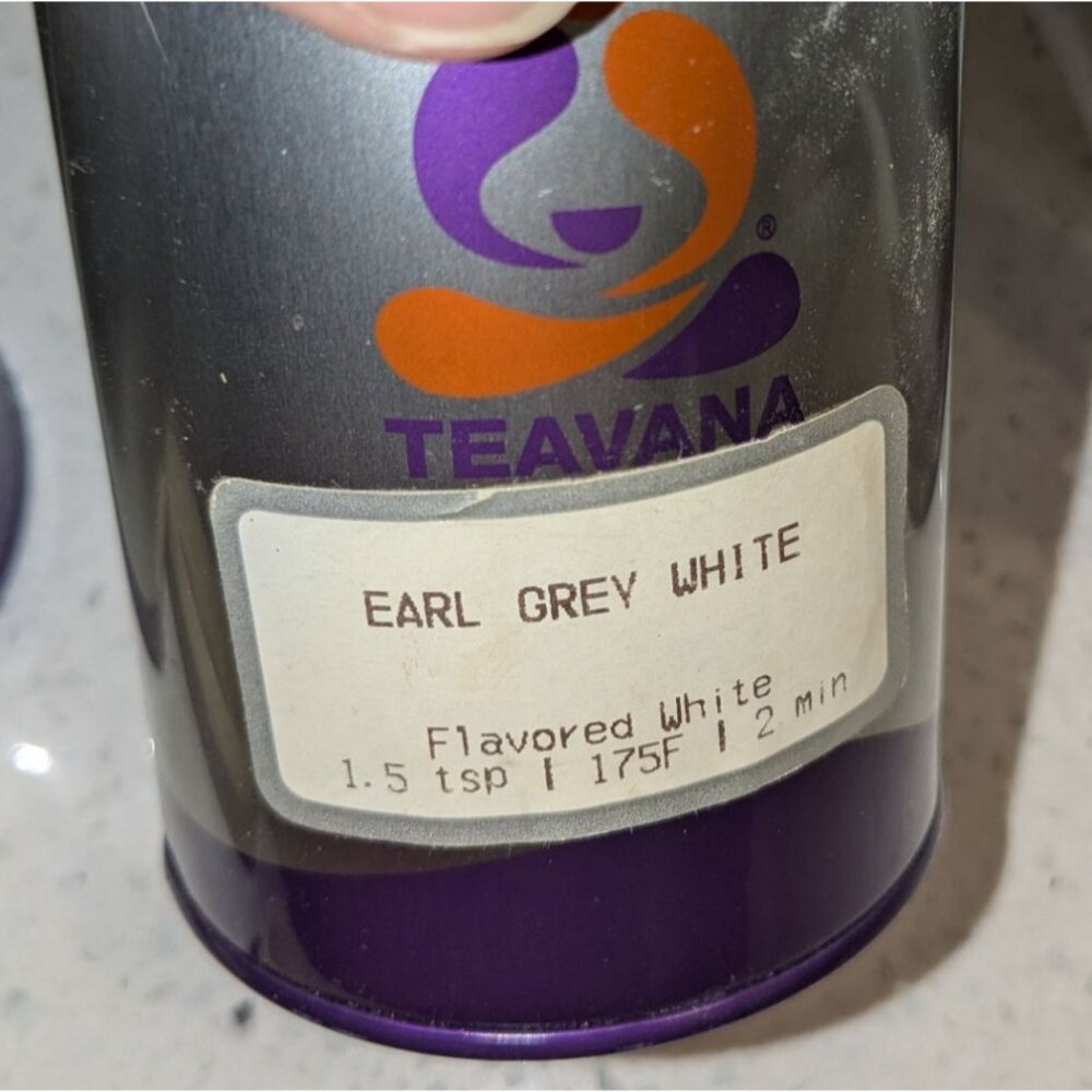 Teavana Loose-Leaf Tea Canisters 16 Oz Perfect tea Maker Airtight Storage 4 teas - Picture 10 of 16